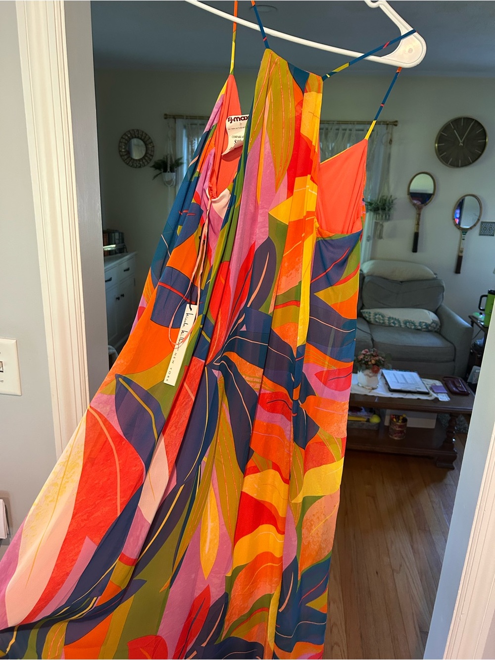 Nicole Miller Maxi dress size XL new with tags - Picture 4 of 4